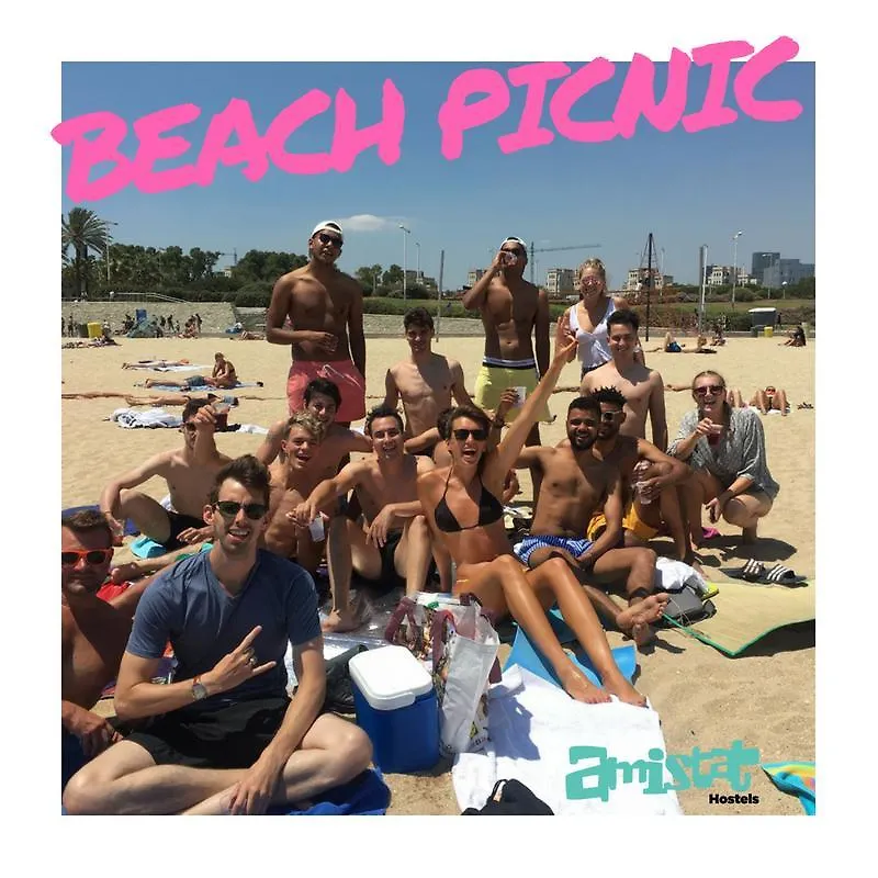 Amistat Beach Hostel Barcelona Spanien